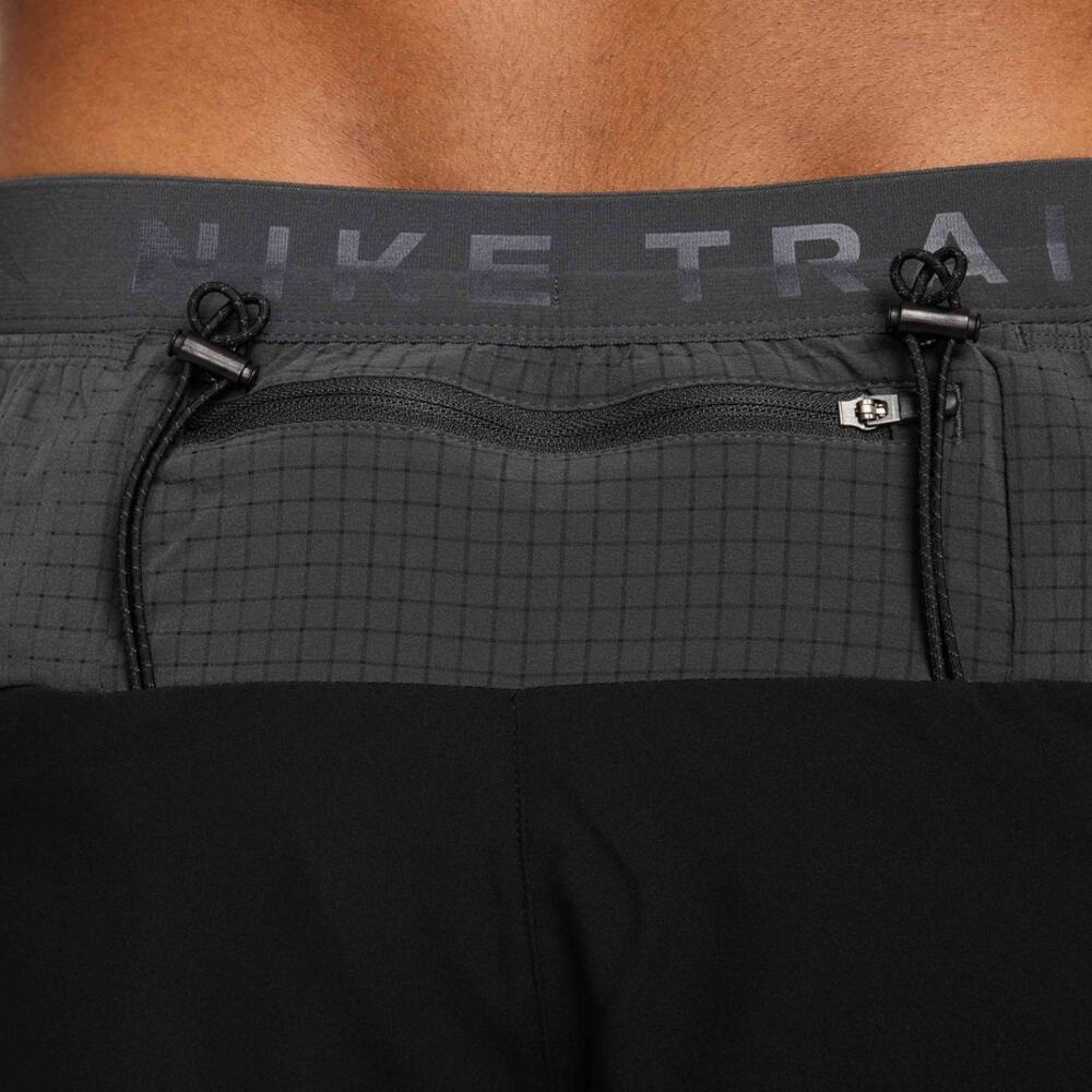 Nike Dri-Fit Trail ADV Second Sunrise 5" Lined Running Shorts Size L HJ3572-010 - Picture 4 of 10